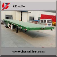 China best-selling flatbed trailer/20ft container trailer