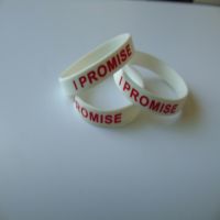 High quality custom personalized silicone wristbands for gifts YS002