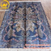 2x3m Handmade Silk Turkish carpet