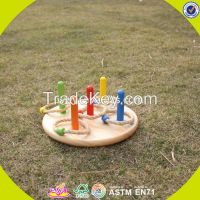 New Products Educational Kids Wooden Ring Toss Toy W01a159