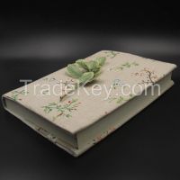 fabric book cover