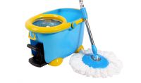 Microfiber Spin Mop and Bucket Floor Cleaning System