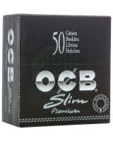 OCB King Size Rolling Papers 1 1/4, Ocb Black Organic Rolling Papers