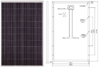 royalstar P 36 polycrystalline silicon photovoltaic solar energy generation system