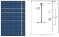 royalstar P 36 polycrystalline silicon photovoltaic solar energy generation system