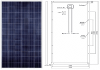 royalstar P 72 polycrystalline silicon photovoltaic solar energy generation system