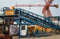 Easy Installation Portable Concrete Batching Plant With Scientific Structure