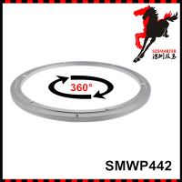 High Quality 17.4inch Low-noise Aluminum Lazy Susan Bearing, Swivel Plate, Turntables, Load Capacity 180kgs, Silver Color