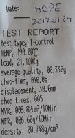 HDPE regranulate from car tanks