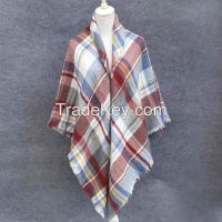 New color Scarves Winter Fashion Woman's Oversized Cashmere Shawl Wrap