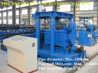 Pipe end facing and beveling machine
