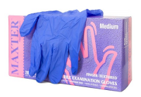 Powderfree medical nitrile gloves