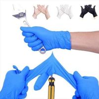 Nitrile and Latex gloves