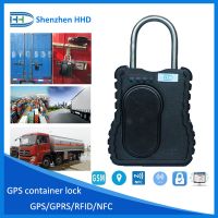 GPS container lock of cargo transportation solution, capable of trace ability with GPS or SMS