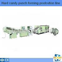 Full automatic hard candy punch forming prodcution line