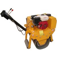 Handle type small single drum road roller for sale