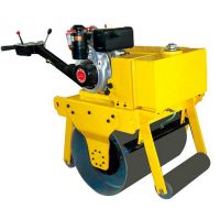 walking behind small single drum road roller for sale