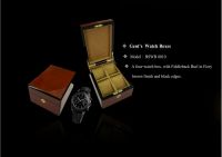 Wood watch box