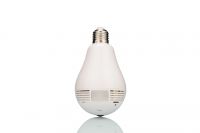 3D VR 360 degree Bulb Panoramic Fisheye 1.3MP IP Wifi Home Security CCTV Camera