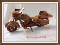Wooden Motobike Craft