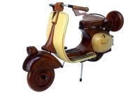 Wooden Motobike Craft