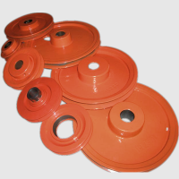 China Oem Cast Iron V Belt And U Belt Pulley For Ceramic Industry