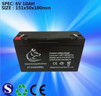 Dongguan FL Hot Sales Sealed Lead Acid Battery 6v 10ah AGM Battery From China