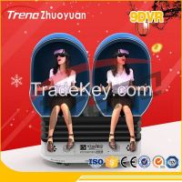 220v Virtual Reality Double 9D VR Cinema Single / Triple / Double Pass