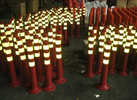 Flexible Safety Elastic Warning Post Traffic Safety Facilities