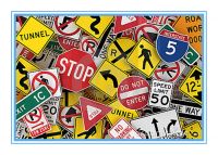 United States road traffic sign board, United States road traffic signal board