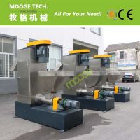 PET HDPE bottle flakes centrifugal dryer machine/plastic dewatering machine