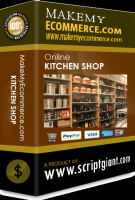 Kitchen Shop Script        For Your Online Kitchen Business