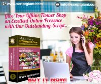 Flower Shop Website Script 