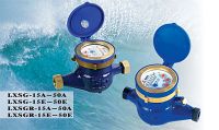 Rotary vane wheel dry-dial water meter