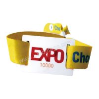 Custom festival cloth fabric rfid wristbands