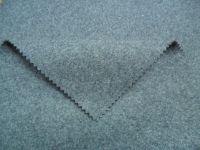 Melton Woolen Fabric 70% wool grey color for overcoat