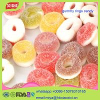 Gummy Rings Candy/gummy Candy/soft Candy/fruit Flavored Candy/pizza Candy