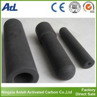 Water dispenser fliter use activated carbon rod