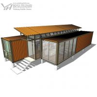 Steel prefabricated home, high quality 20ft container house