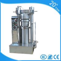 Vertical hydraulic oil press machine/rice bran oil making machine