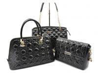 Black Diamond Fashion PU Women Shoulder Bag