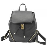New Design Black PU Women Backpack