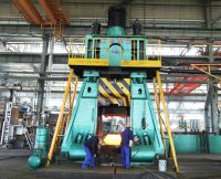 Fully hydraulic closed die forging hammer