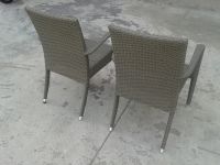 Outdoor Garden Furniture Stackable Dining Rattan Chair (k12)
