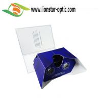 New Design Google Cardboard Vr Box 3d Glasses , Brochure 3d Video Glasses Virtual Reality Glasses Vr Headset