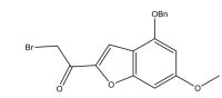 1-(4-(Benzyloxy)-6-METHOXYBENZOFURAN-2-yl)-2-bromoethanone.