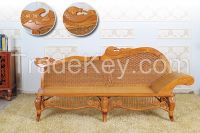 Rattan Chaise Lounges