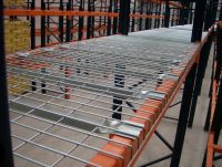 Steel wire mesh decking for box beam design