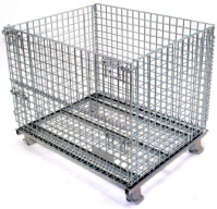 Steel Storage Foldable Wire Mesh Basket