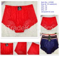 A1638 China plus size underwear panties for women sexy undergarments f